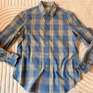 Y2K Plaid Buttondown